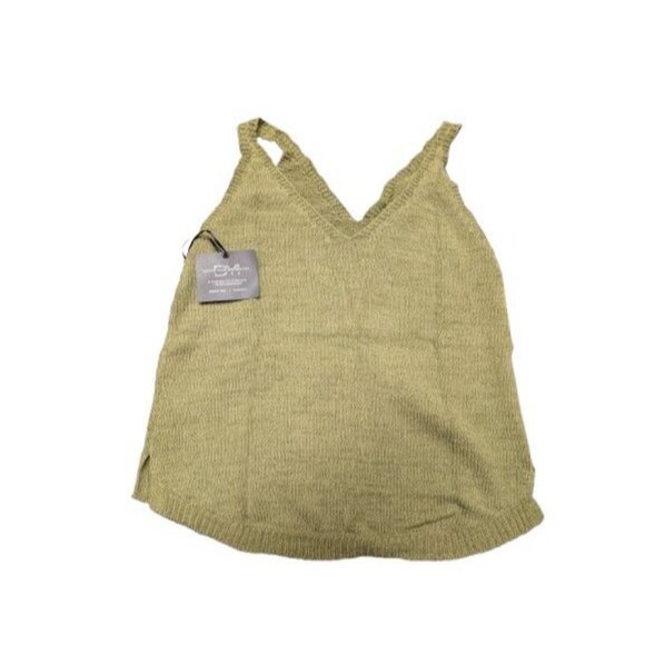 DYI Women's Sweater Tank Top Lichen Green Size Large - Picture 3 of 8